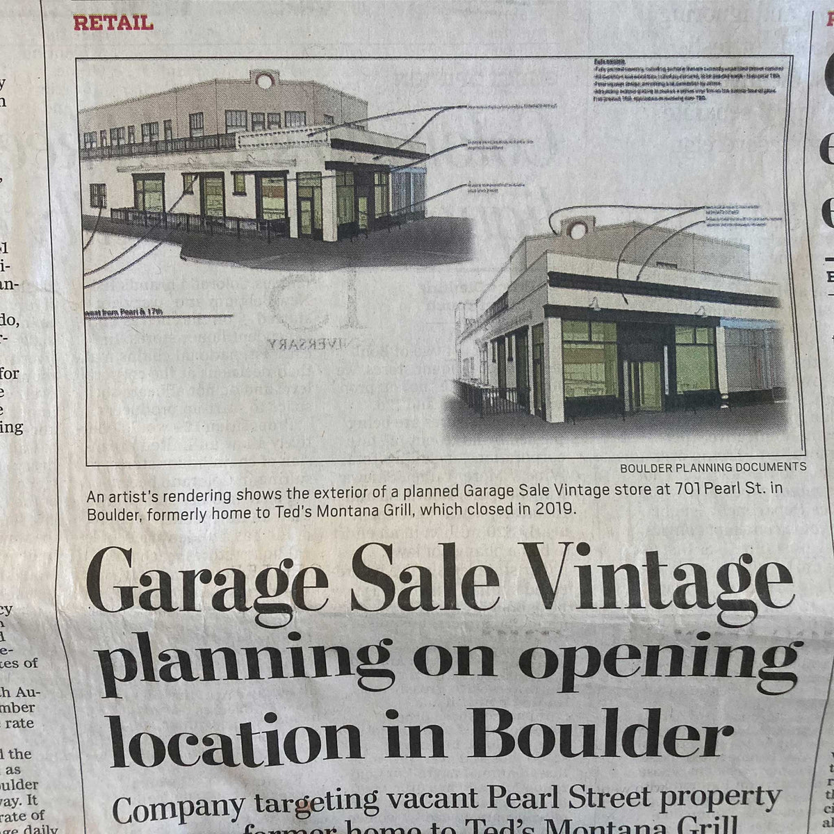 Locations Garage Sale Vintage