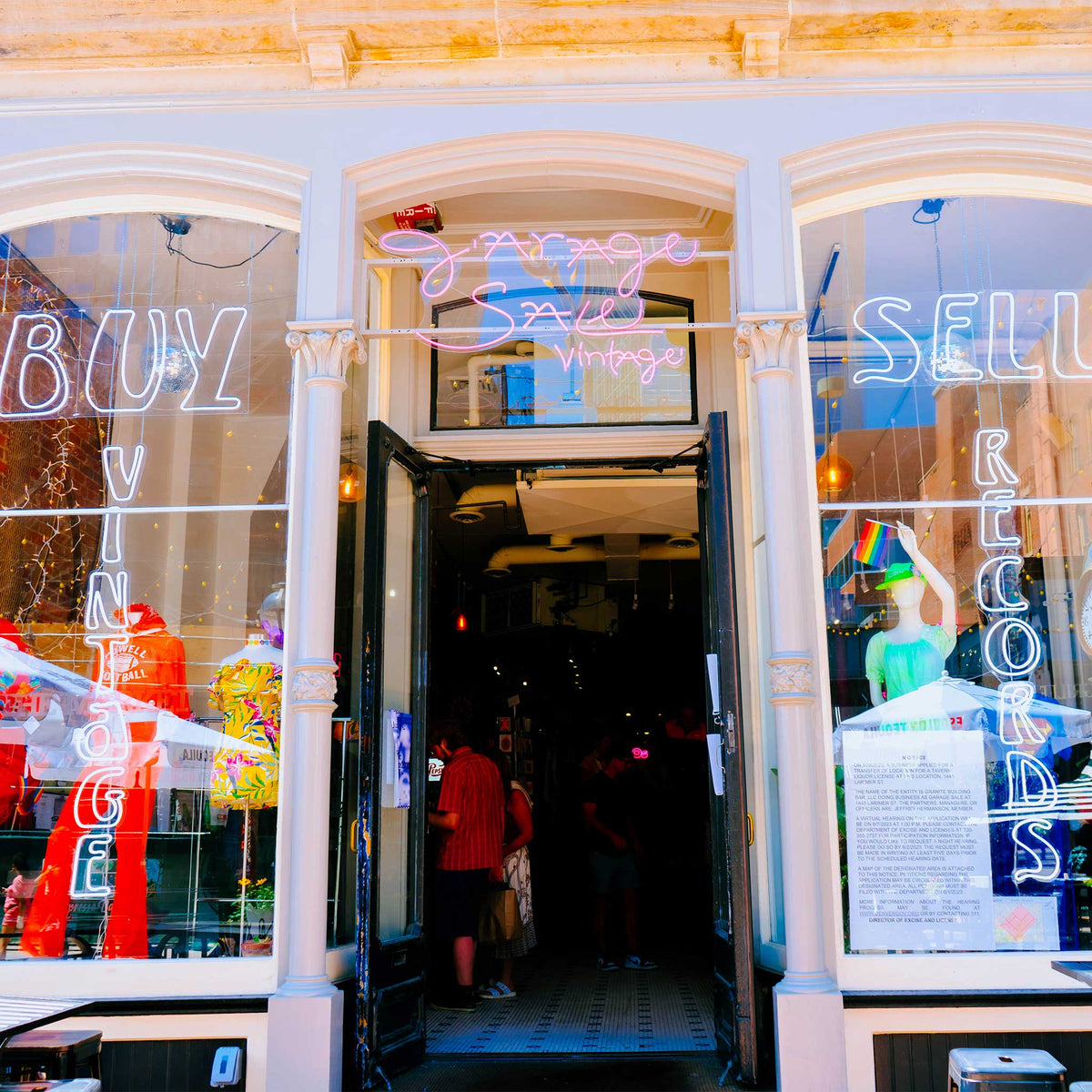 Locations Garage Sale Vintage