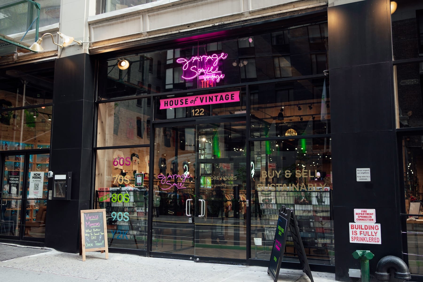 NYC Location - Garage Sale Vintage